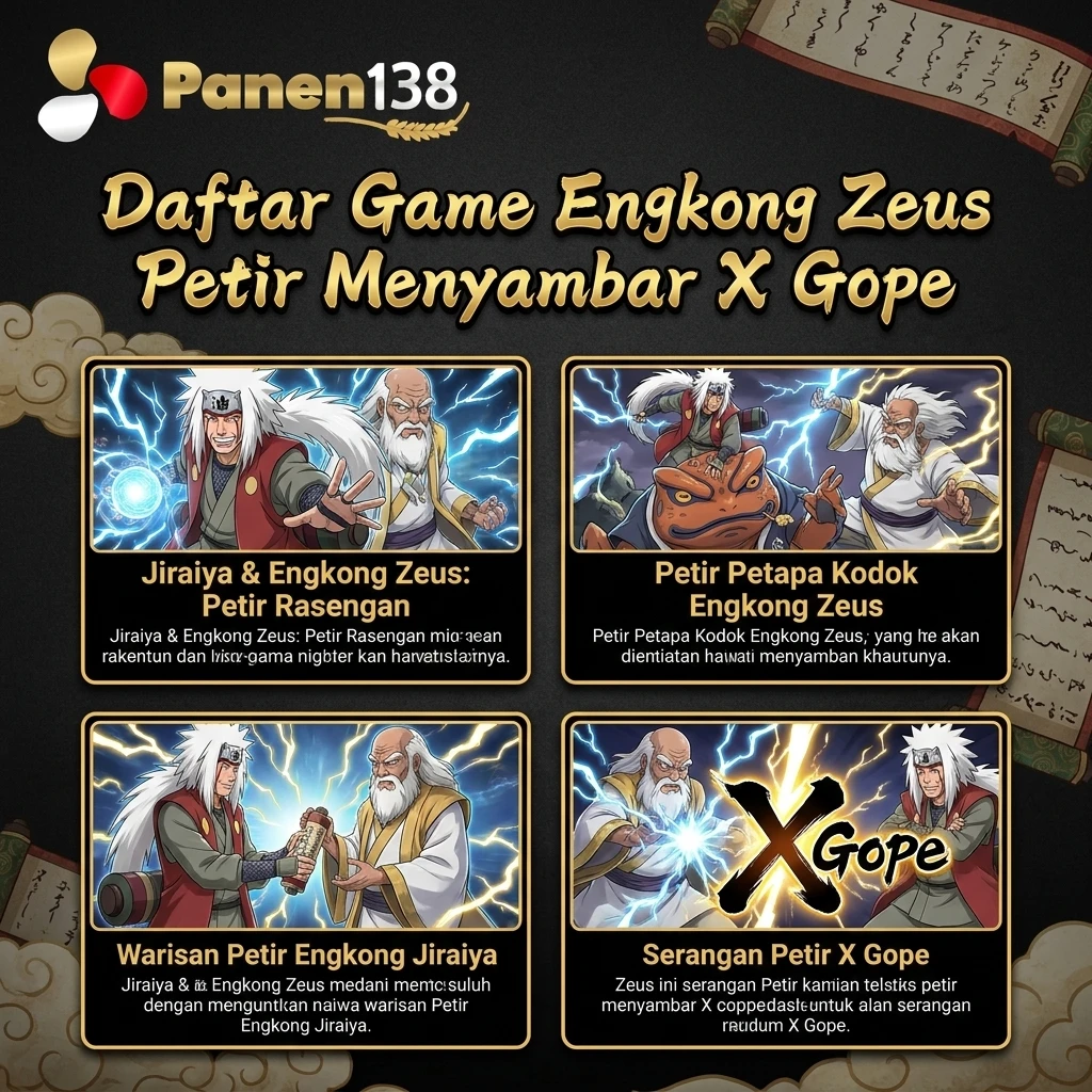 Daftar Game Kakek Zeus